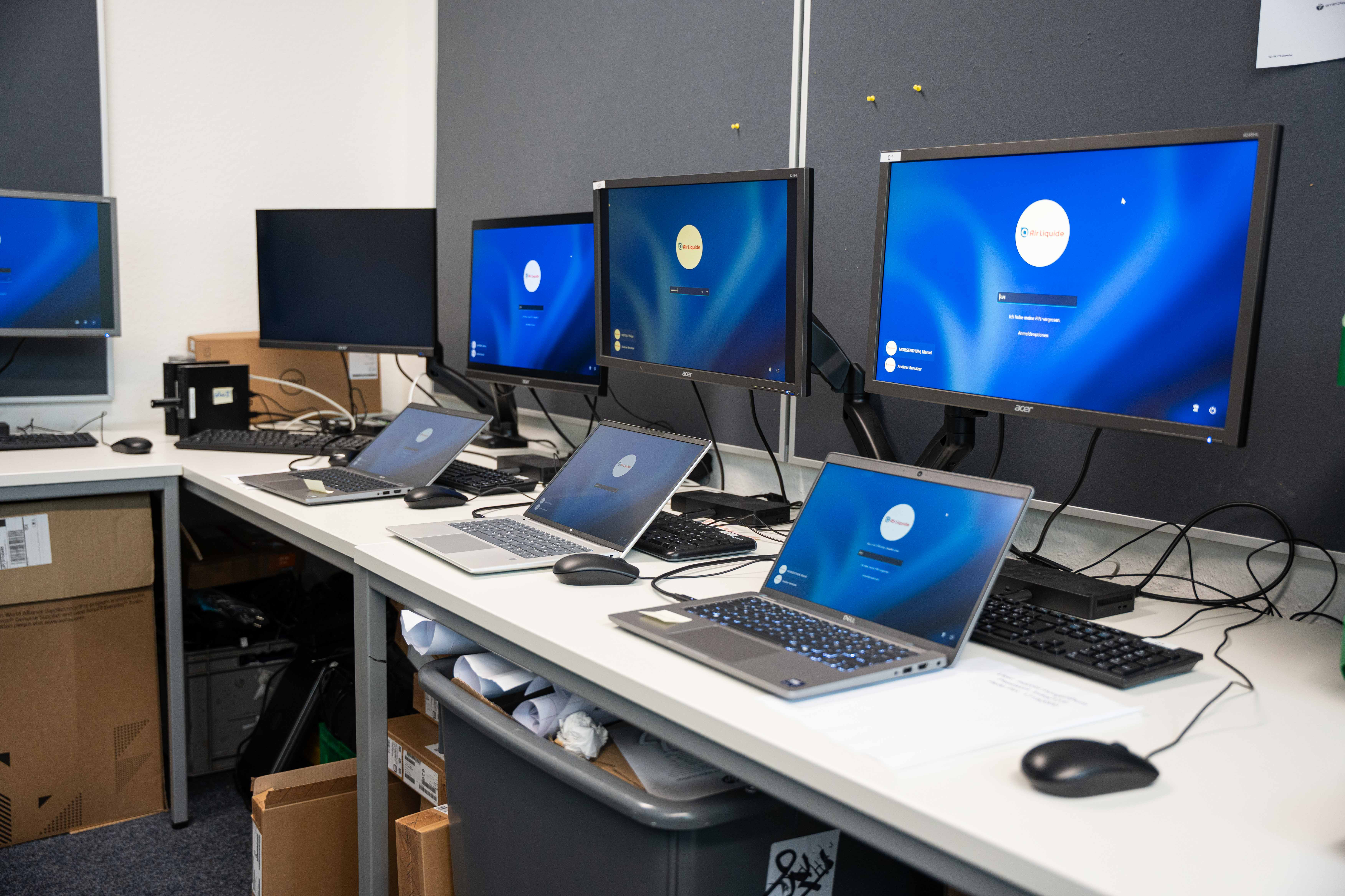 Jürgens Arbeitsplatz